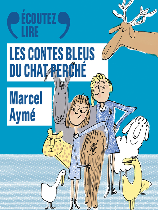 Cover image for Les contes bleus du chat perché